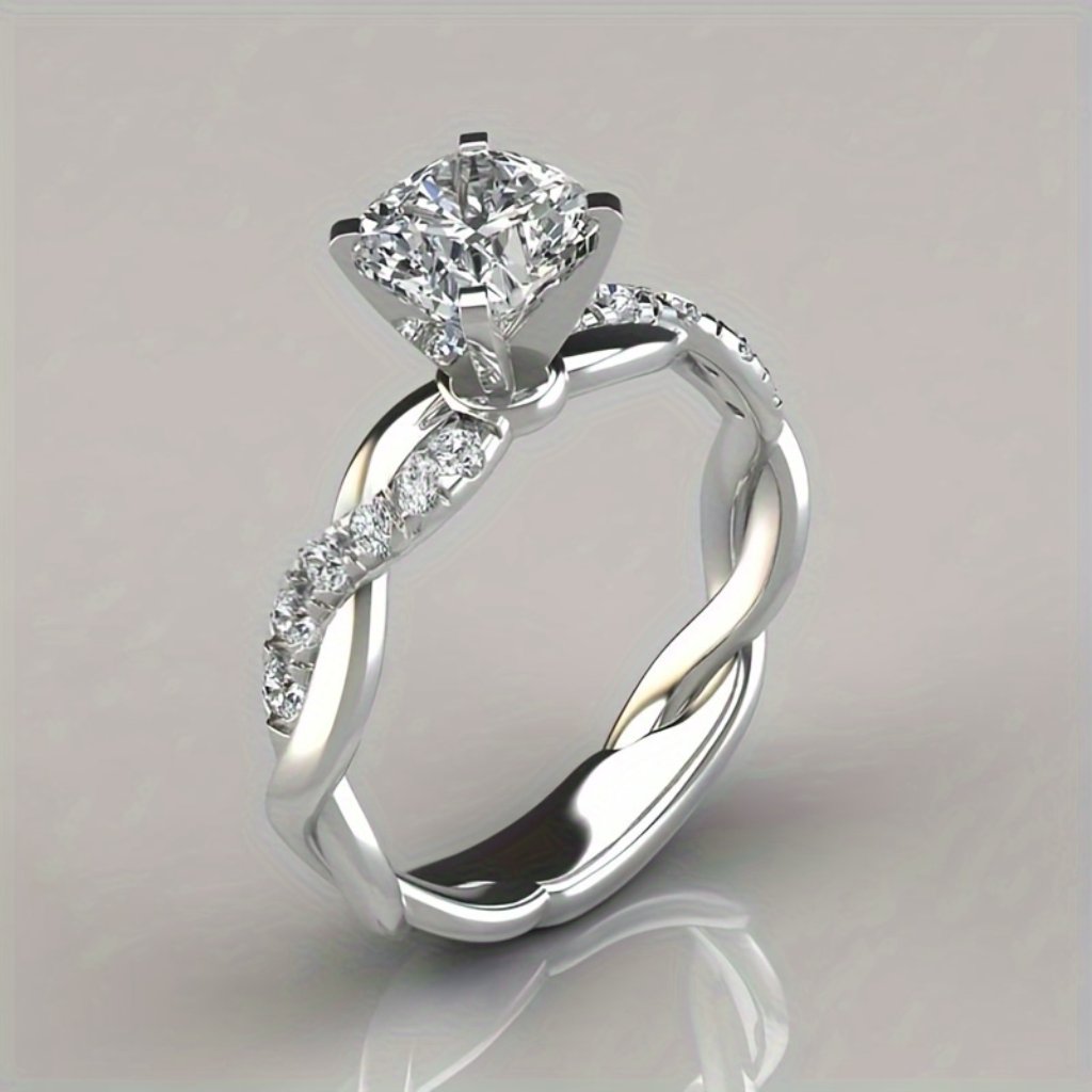 Elegant Cubic Zirconia Ring